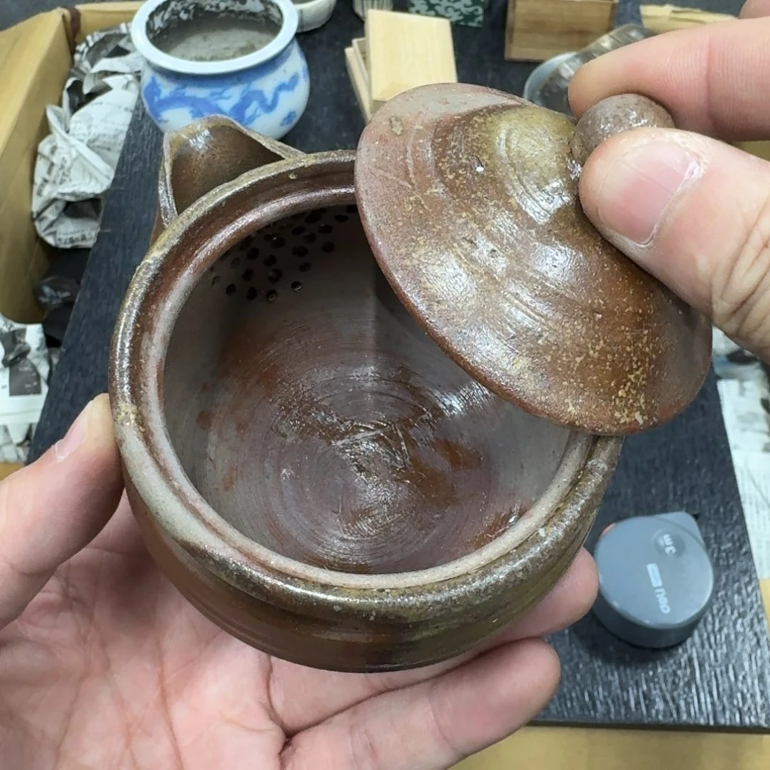 陶瓷日本中古艺术品摆件
