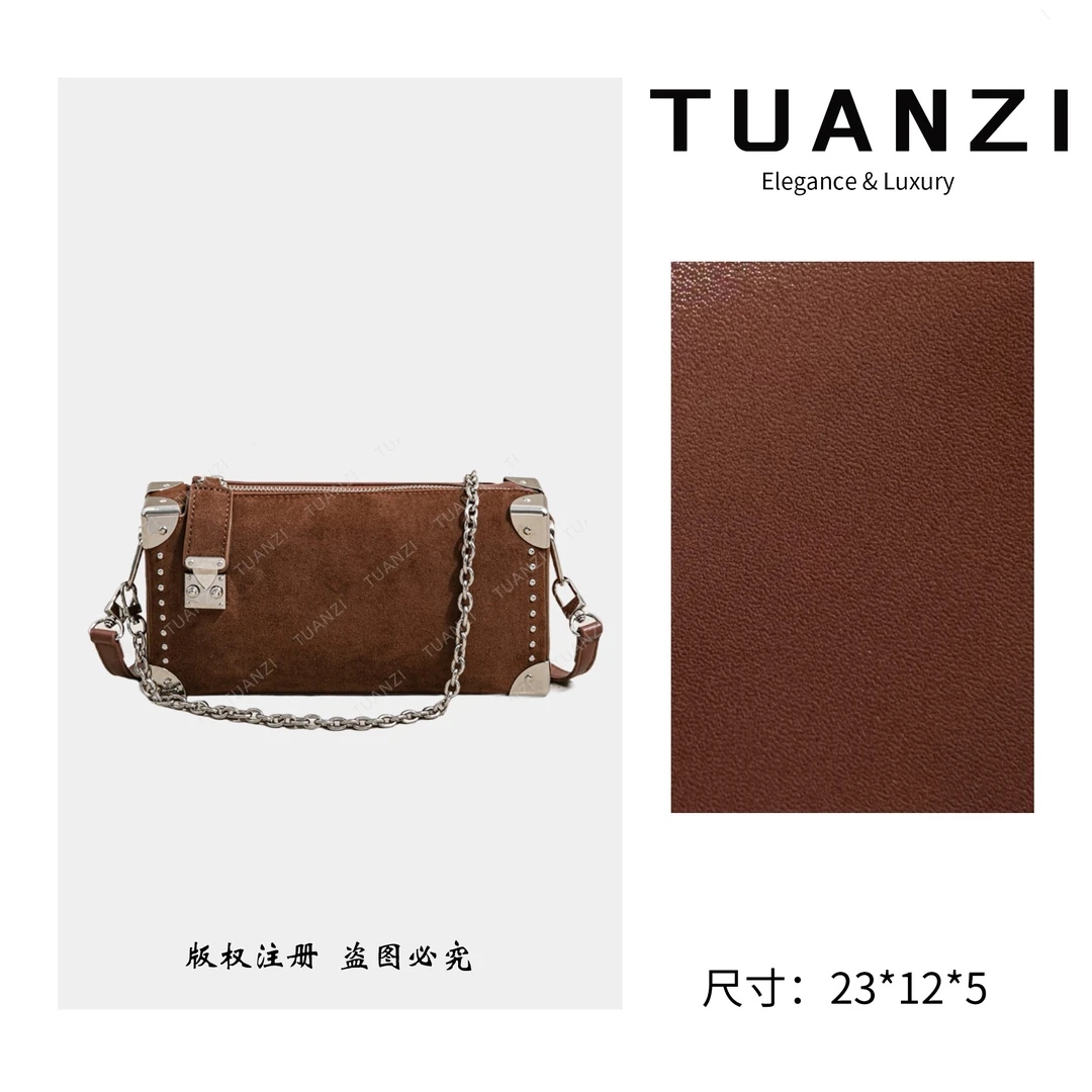【TUAN′ZI】秋冬新款23cm手提腋下包 SK-83252-蜜糖棕