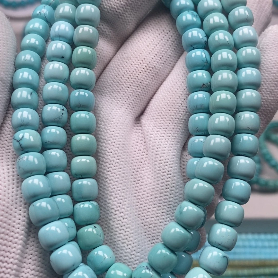 绿松石未镶嵌原矿纯干料绿松石