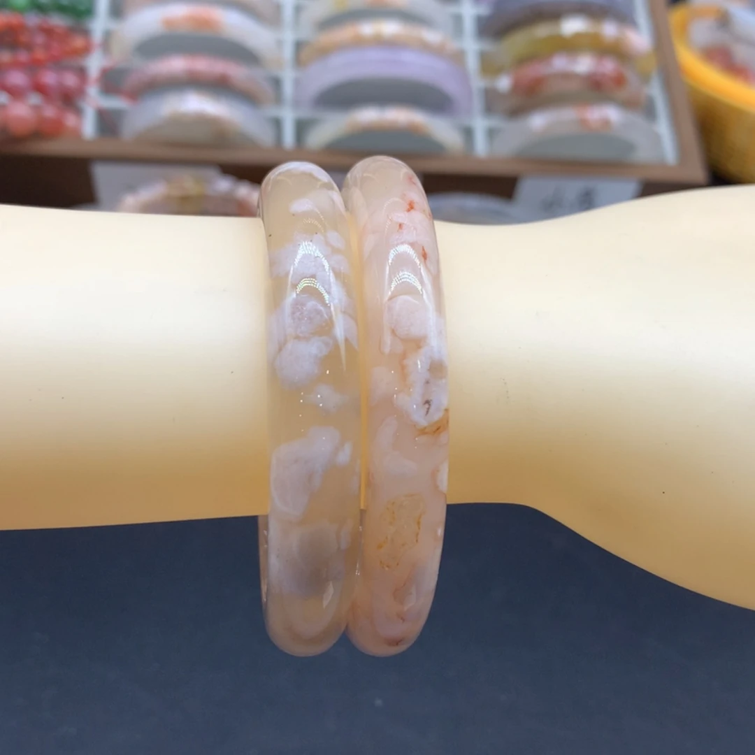 【闪购商品】玛瑙/玉髓手镯未镶嵌吃*口