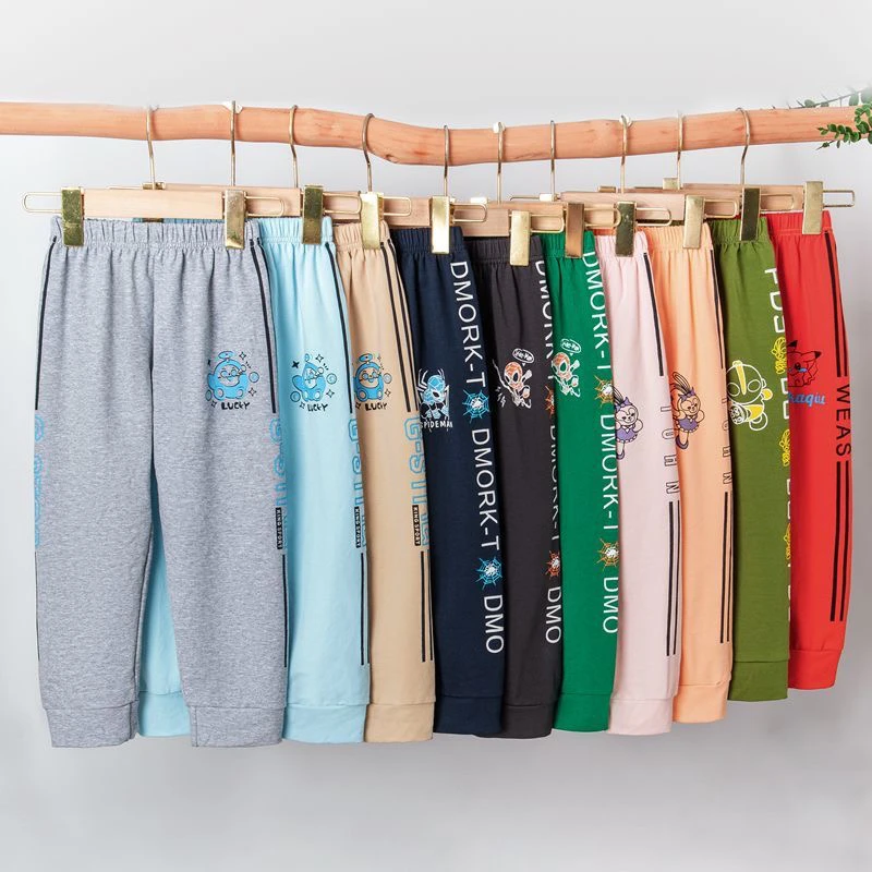 长裤夏季运动休闲薄款防蚊裤男女童