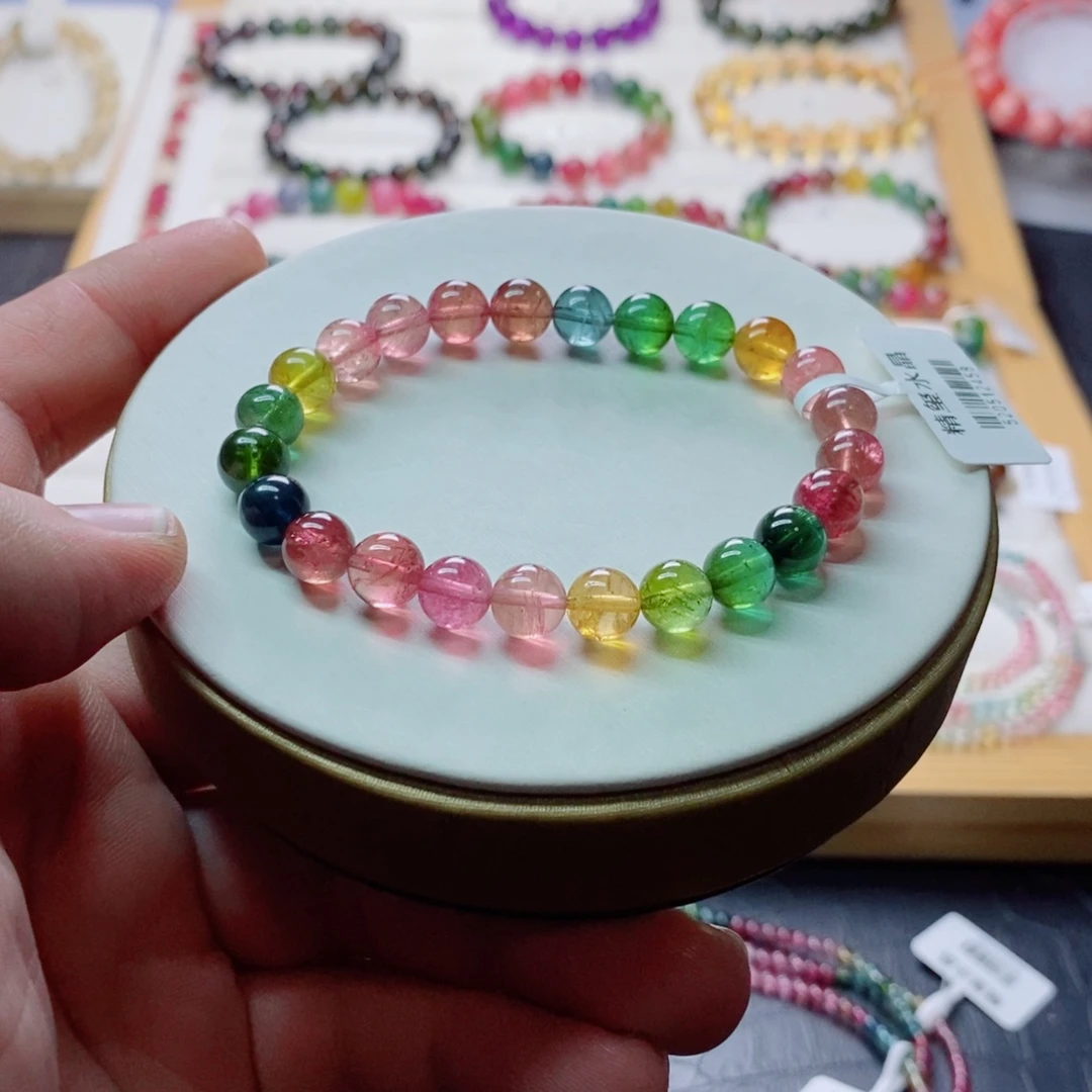 碧玺碧玺手链未镶嵌