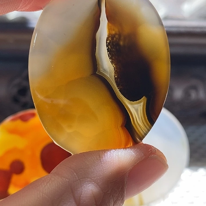 玛瑙/玉髓未镶嵌颈饰