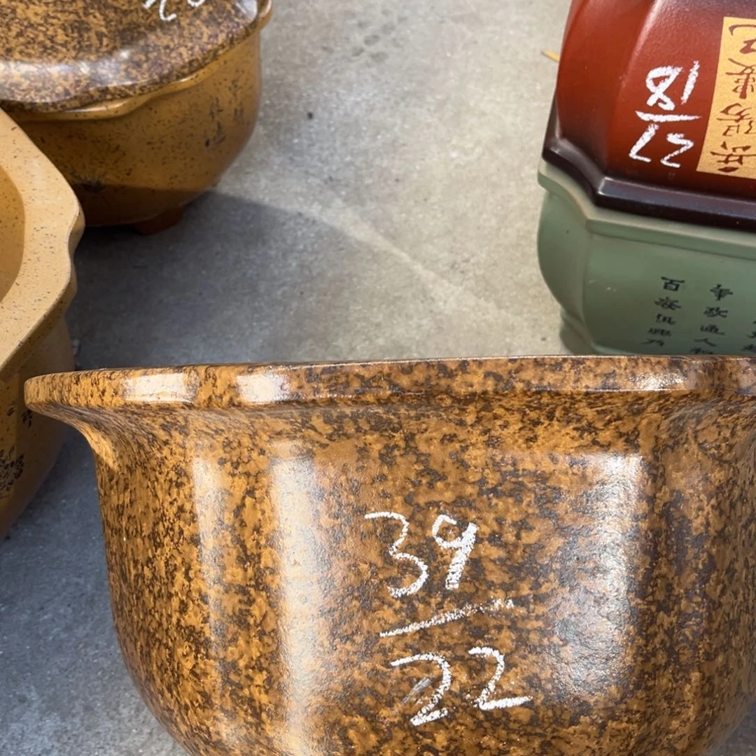 紫砂花盆盆景艺术