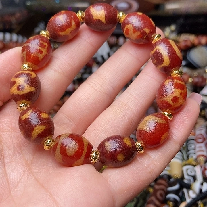 玛瑙/玉髓未镶嵌手链