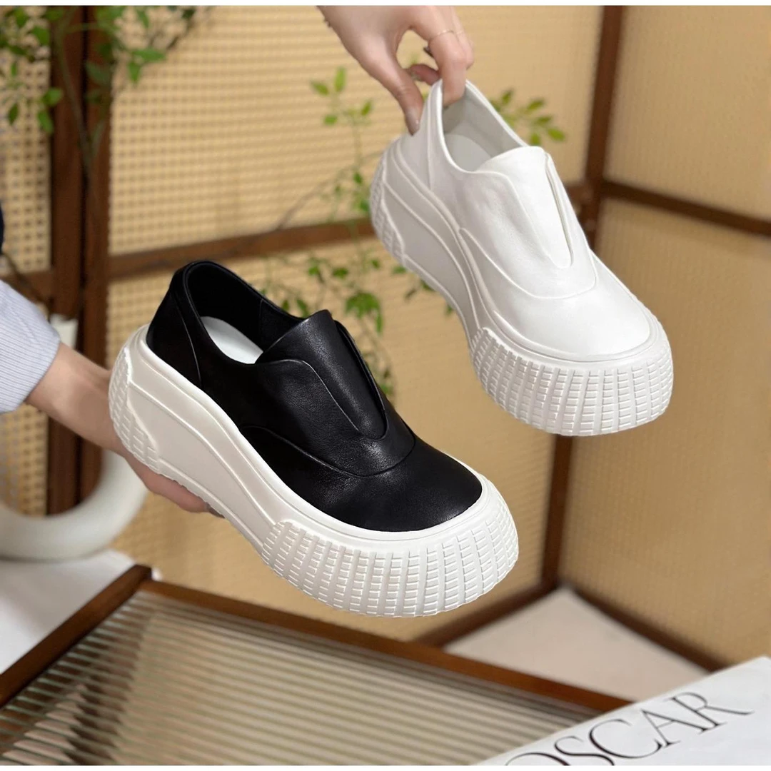 【LINYIYI】5X169新款厚底高端品质女鞋厚底增高休闲鞋板鞋