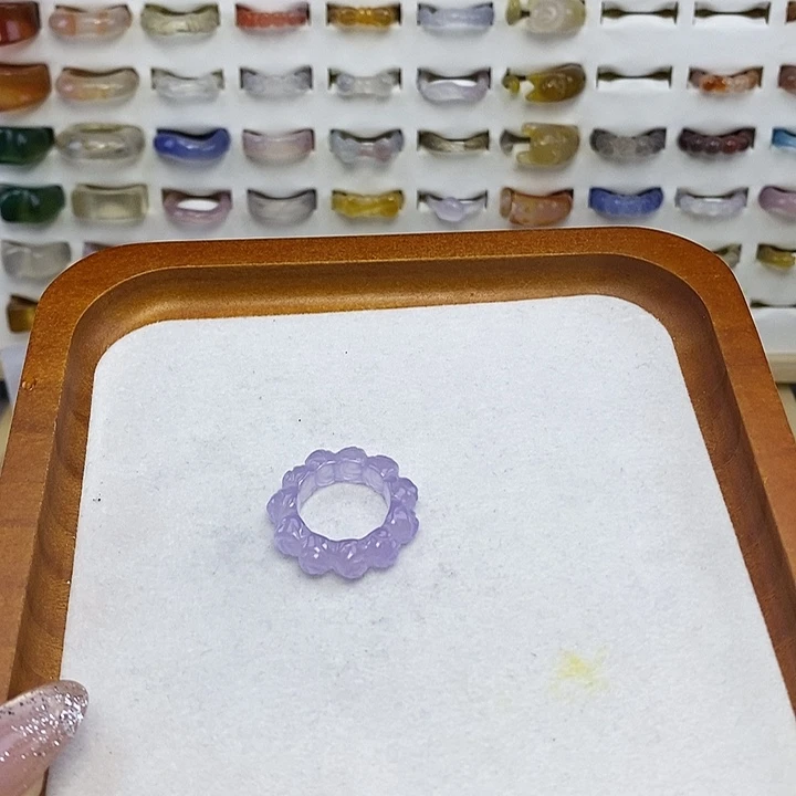 玛瑙/玉髓合金戒指