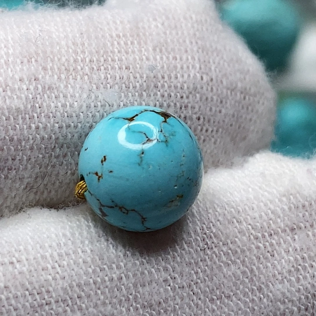 绿松石未镶嵌天然原矿 带武汉地大证书