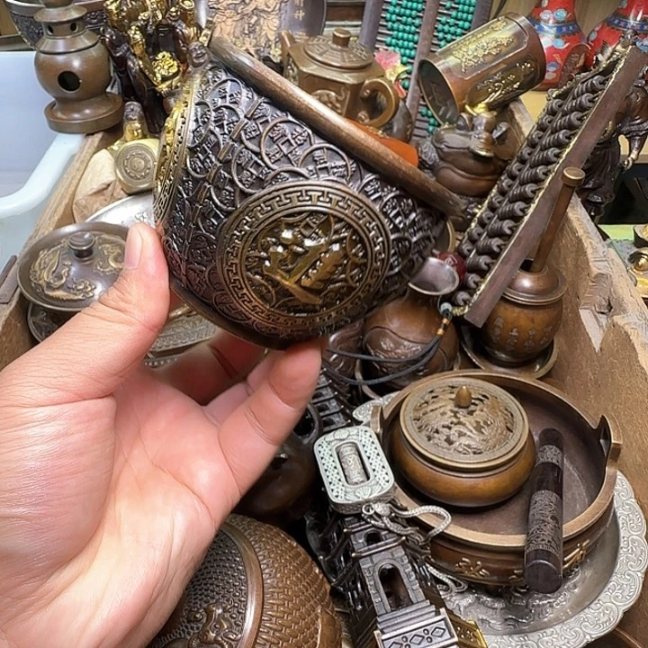 铜器办公室茶室摆件