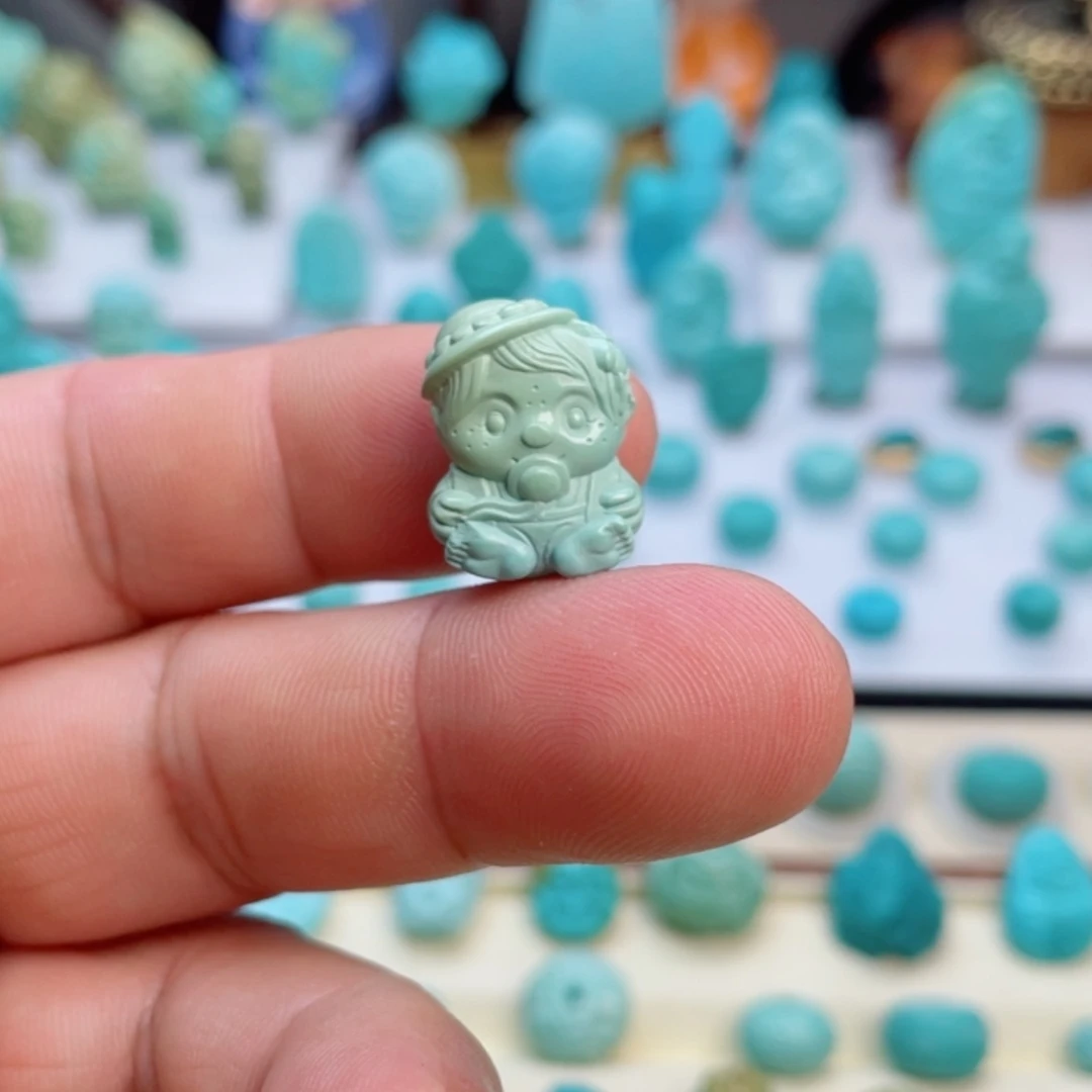 【闪购商品】绿松石未镶嵌吊坠(不含链)