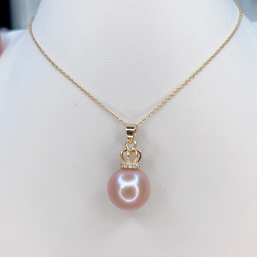 淡水珍珠吊坠(赠链)合金