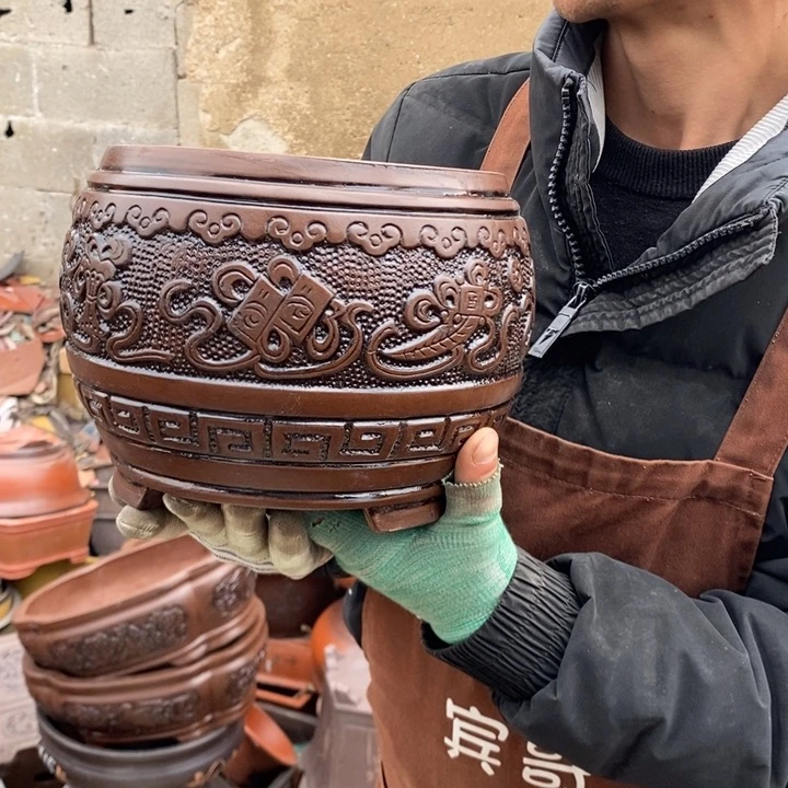 红陶紫砂器，紫砂器，