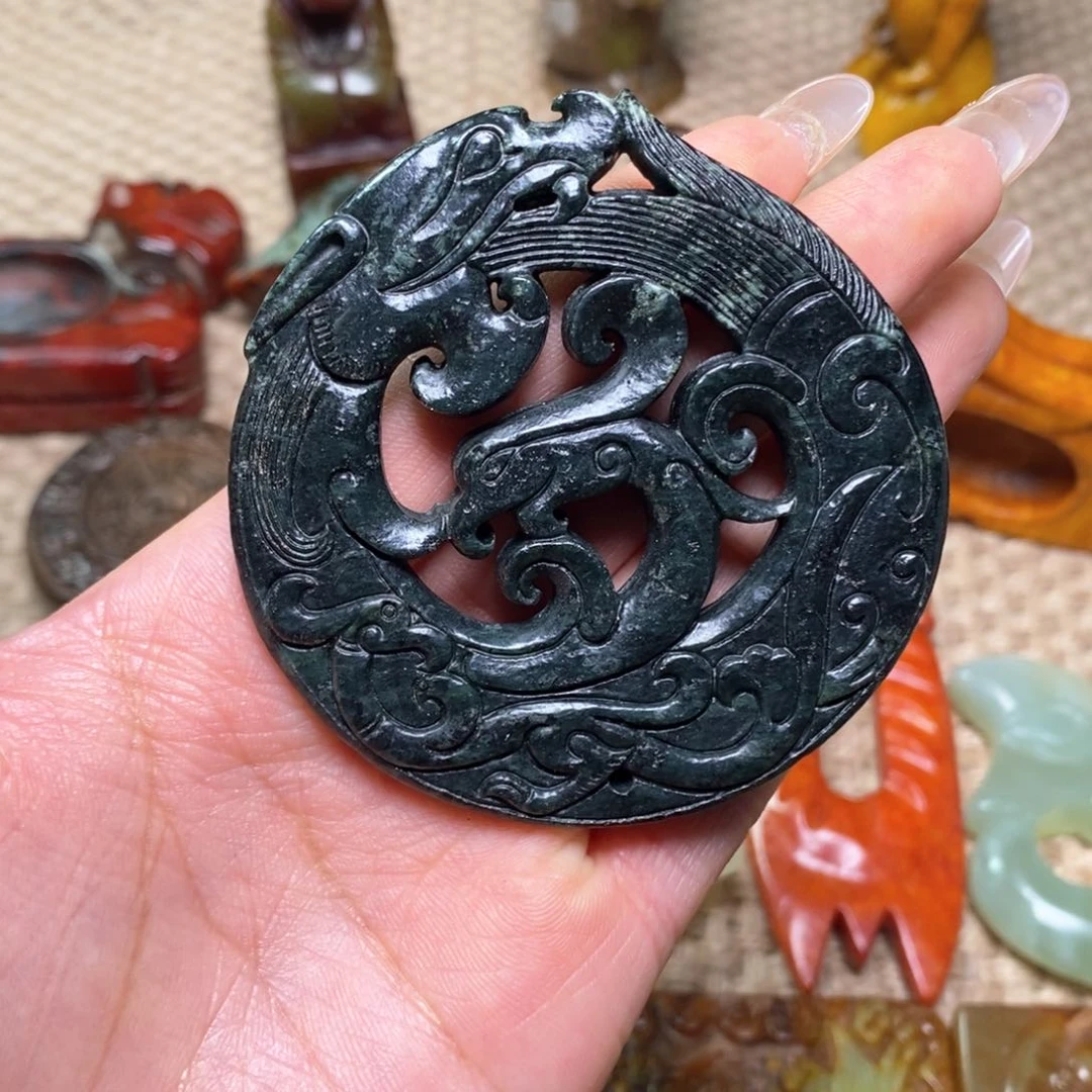 白玉菩提吊坠白玉菩提白玉菩提摆件