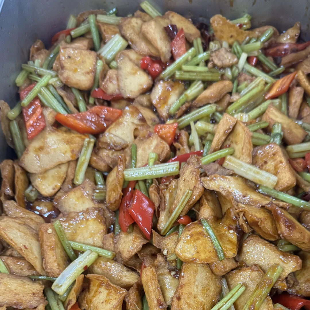 干锅鱼豆腐（千叶豆腐）