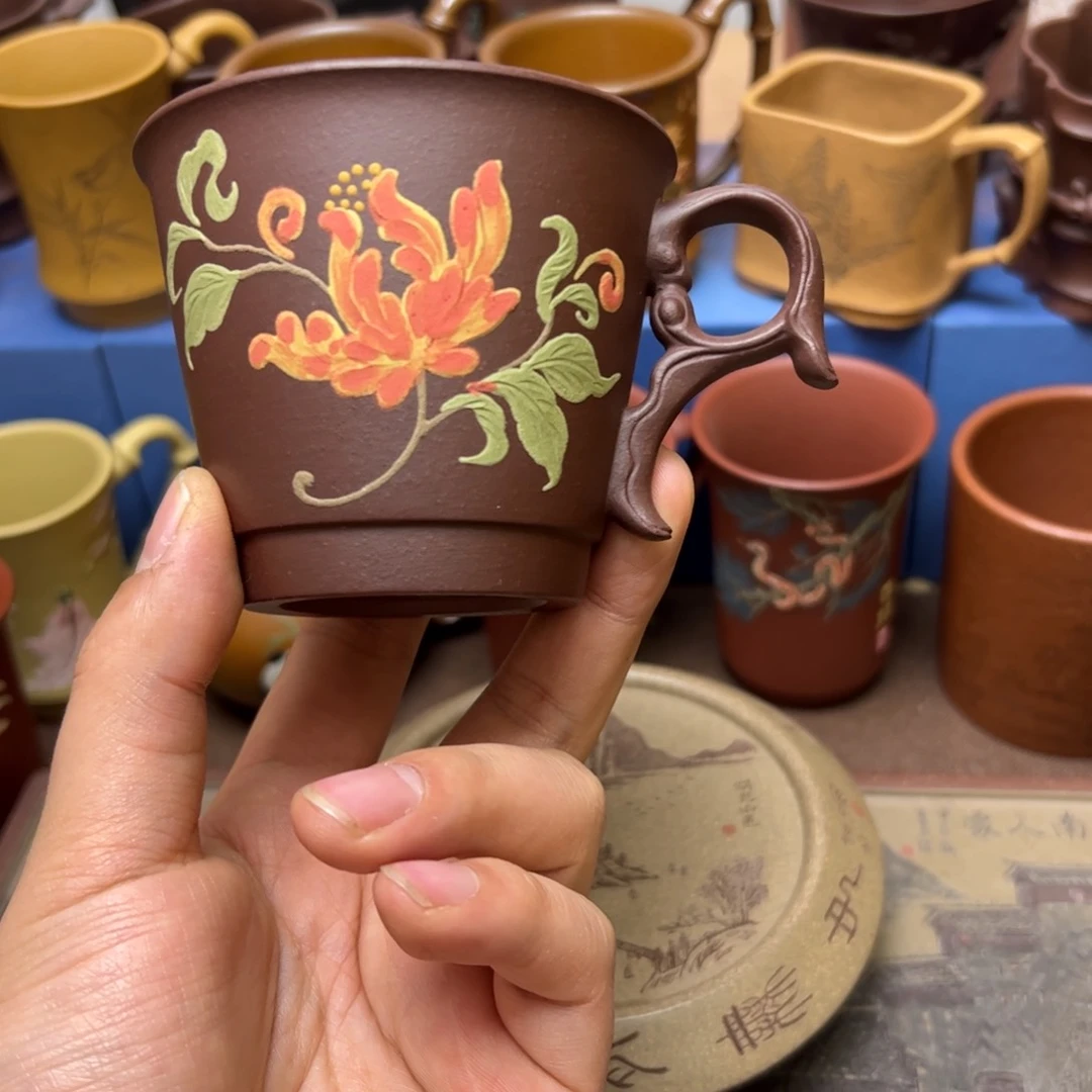 紫砂茶杯紫砂主人杯160cc