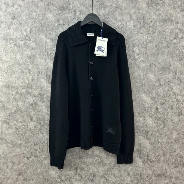 未使用 BURBERRY/博柏利 Burberry在售款黑色战马羊绒开衫