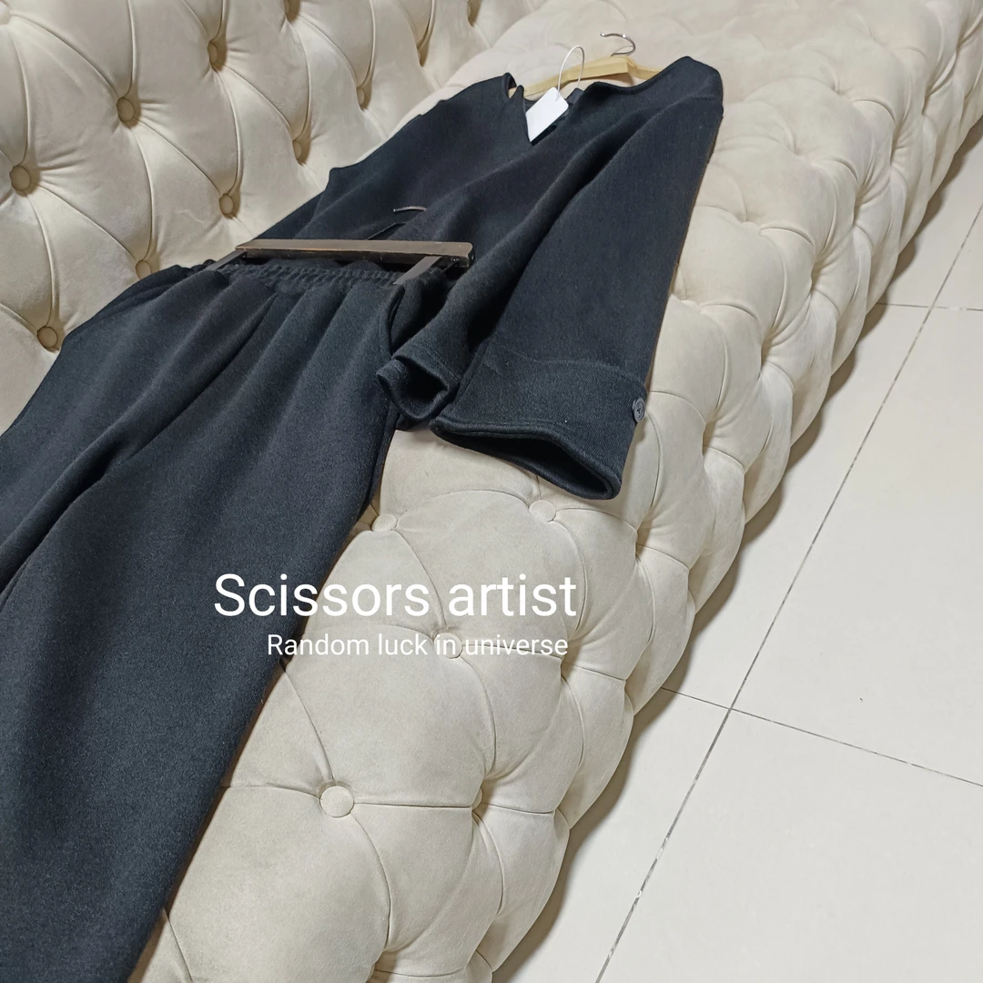 【Scissors artist】高端设计师走秀女装套装4828