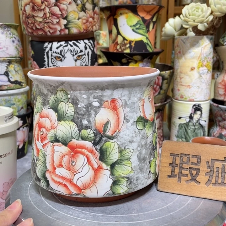 景德镇艺术手绘作品
