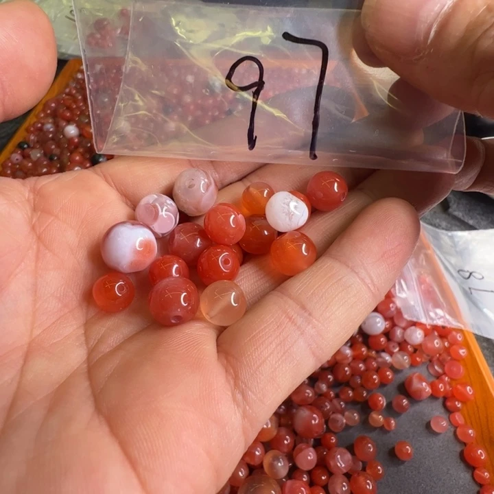 南红玛瑙散珠未镶嵌97号