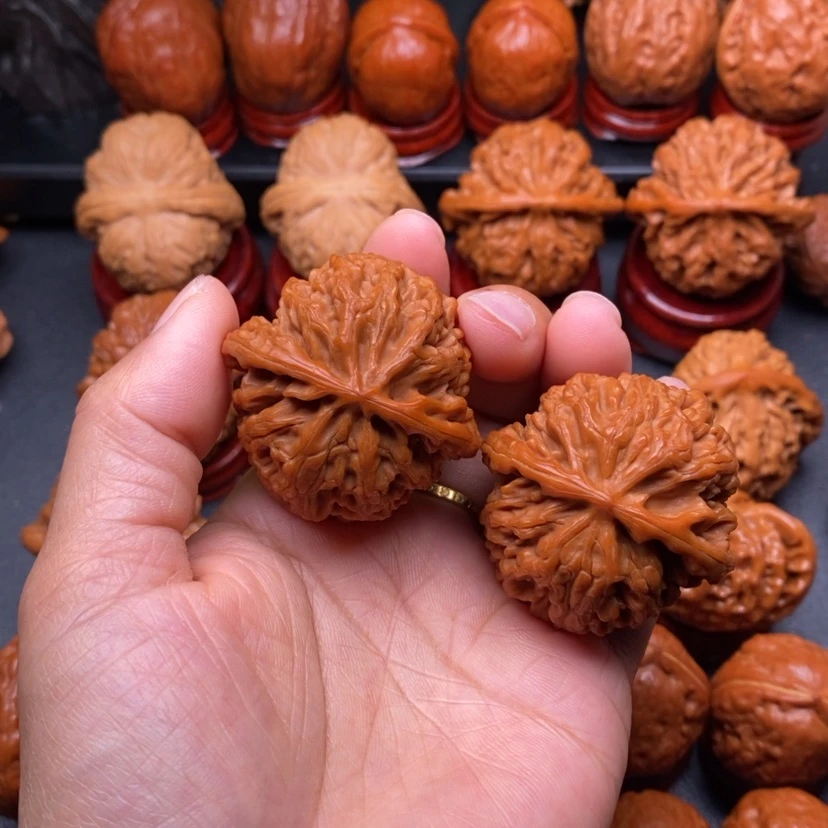 【闪购商品】文玩核桃把件41苹果园