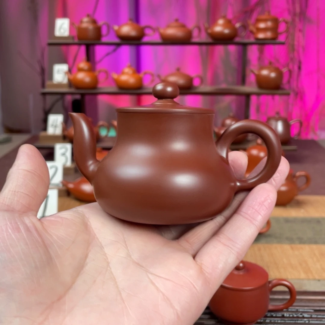 R***姐茶壶紫砂老朱泥君德100cc