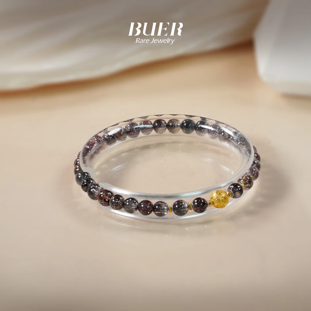 【不二】超七18k金DIY手串5mm+