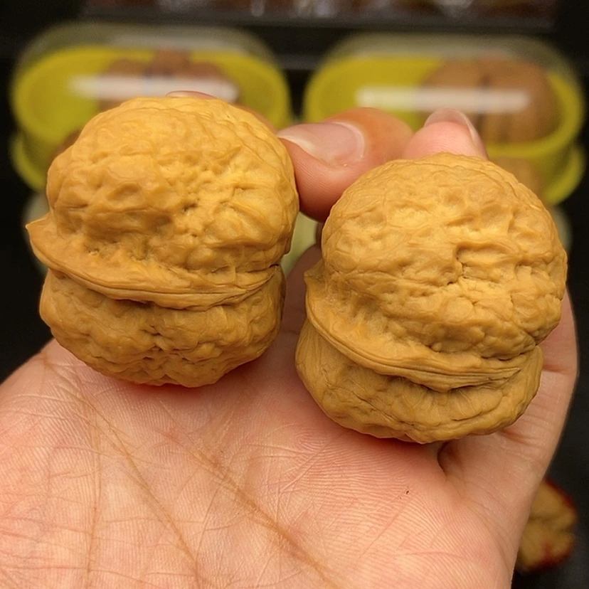 【闪购商品】文玩核桃把件38尺方尊蛤蟆头