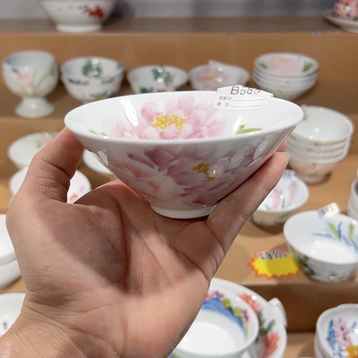 景德镇手工手绘陶瓷5寸碗