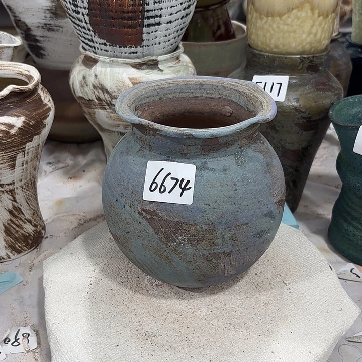 摆件有孔景德镇陶瓷6674