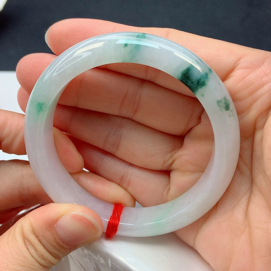 未镶嵌手镯翡翠56圈