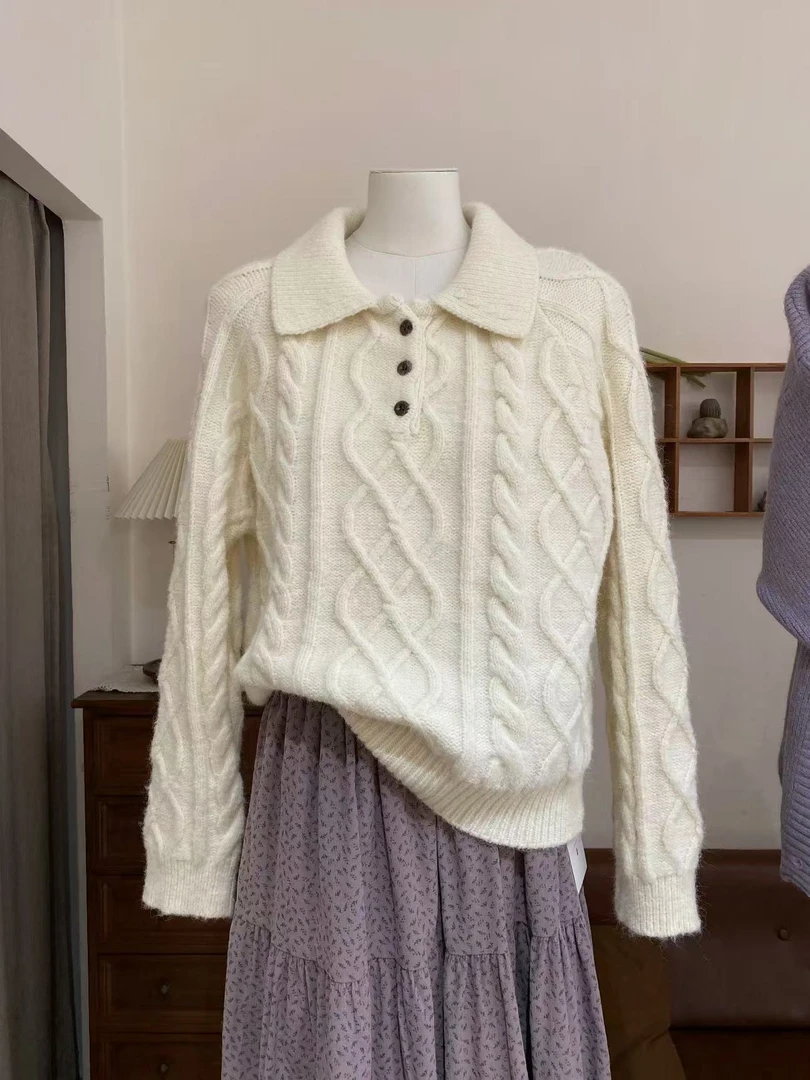 一棵葱秋冬款（C589-C688)韩版百搭小众上衣