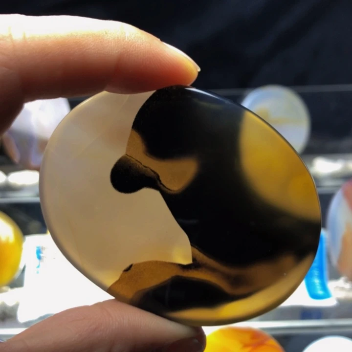 合金玛瑙/玉髓珠宝奇石124