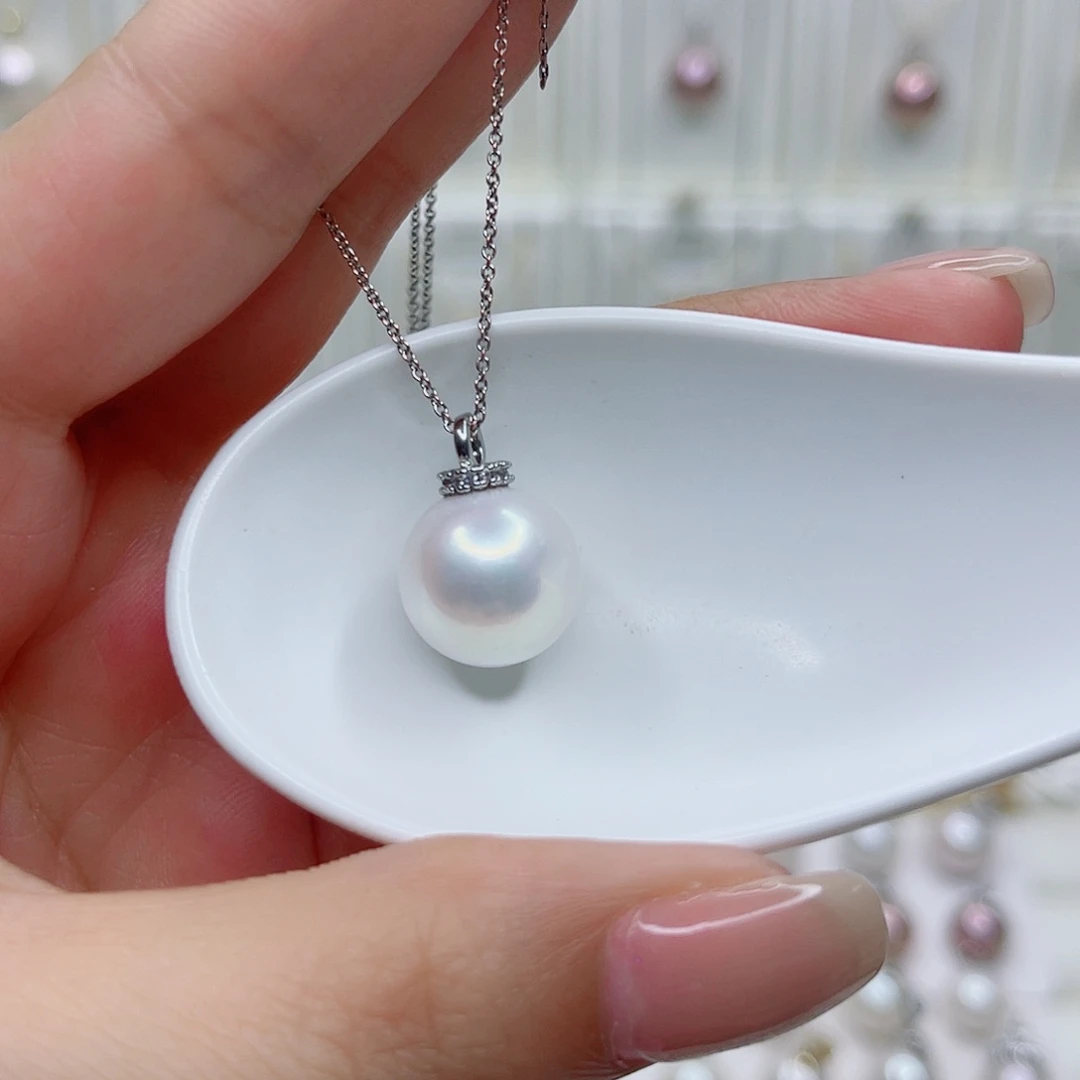 淡水珍珠未镶嵌吊坠(赠链)