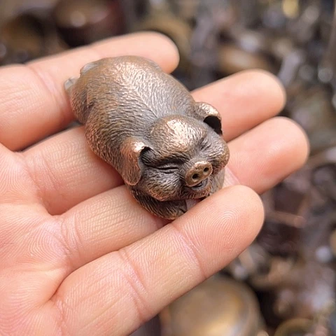 铜制文玩把玩物件