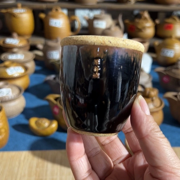 缸100毫升原谷烧高温粗瓷