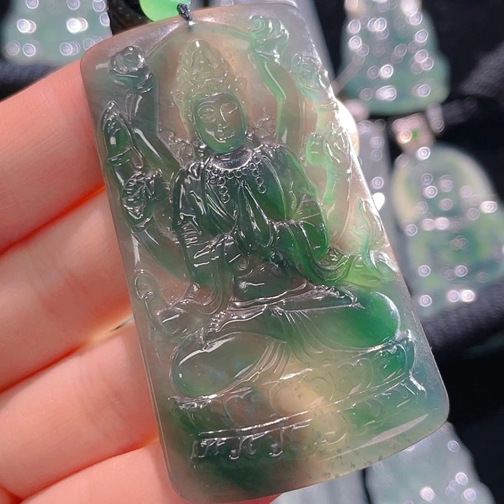 翡翠颈饰未镶嵌38，