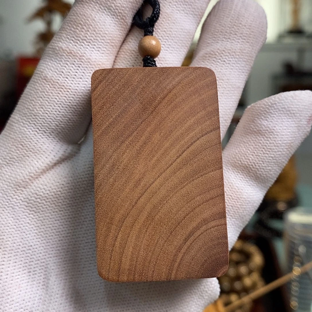 木质类印度老山檀香无事牌