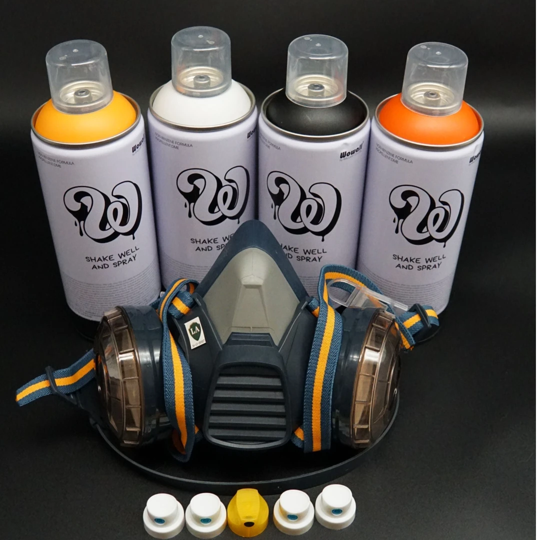 WOWALL街头涂鸦喷漆 5送1包邮