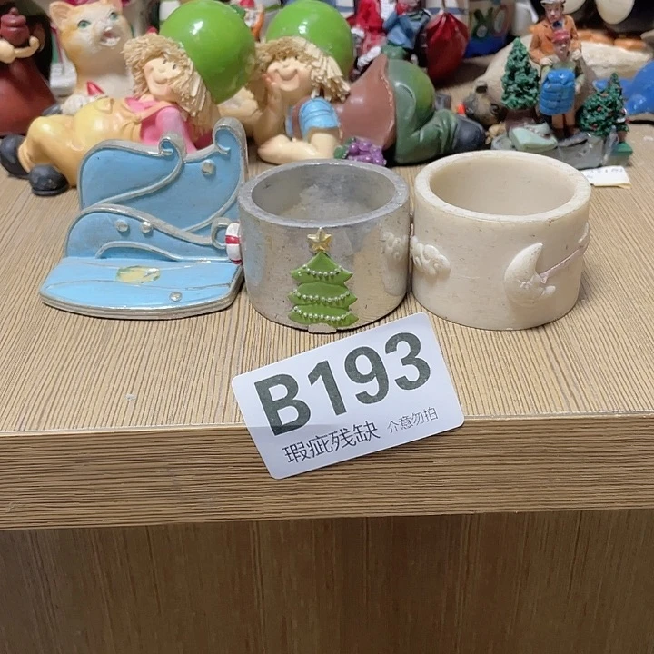 L***n摆件孤品老货微瑕瓷