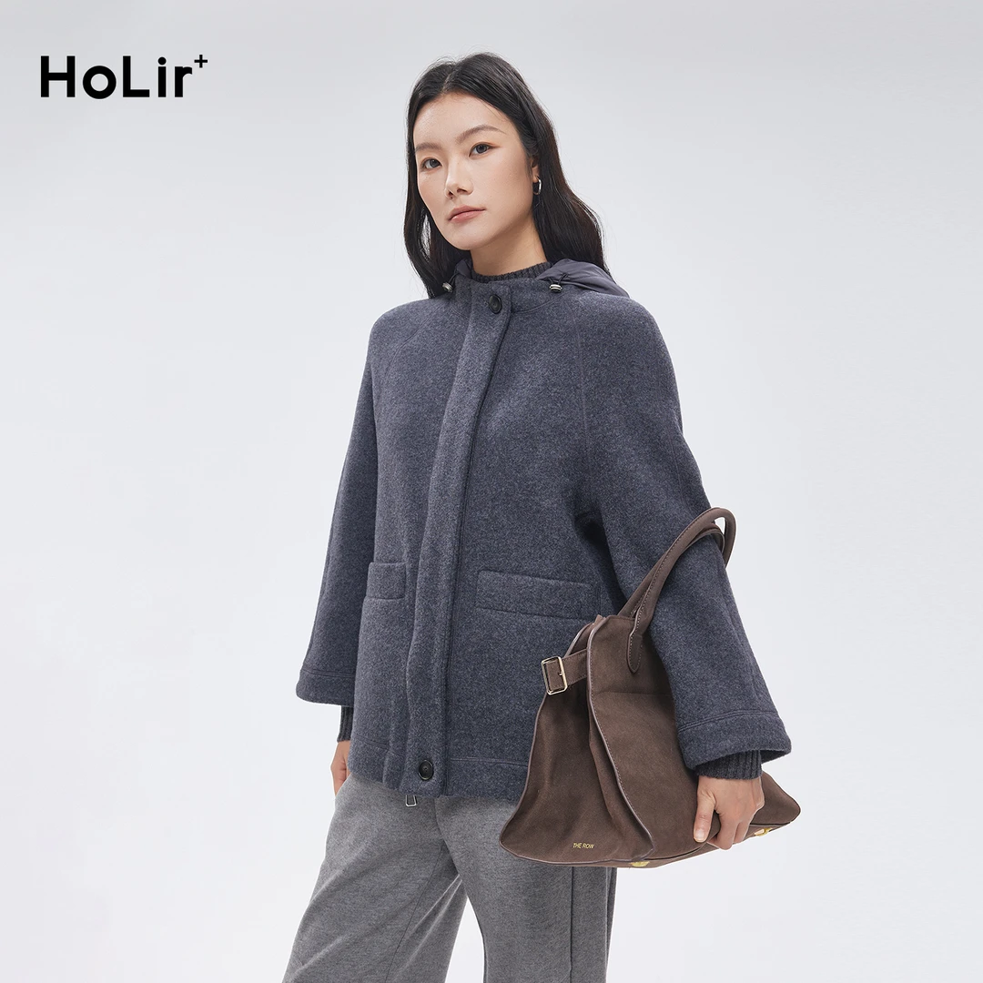 【圆机羊绒外套】优雅时尚百搭休闲外套7390