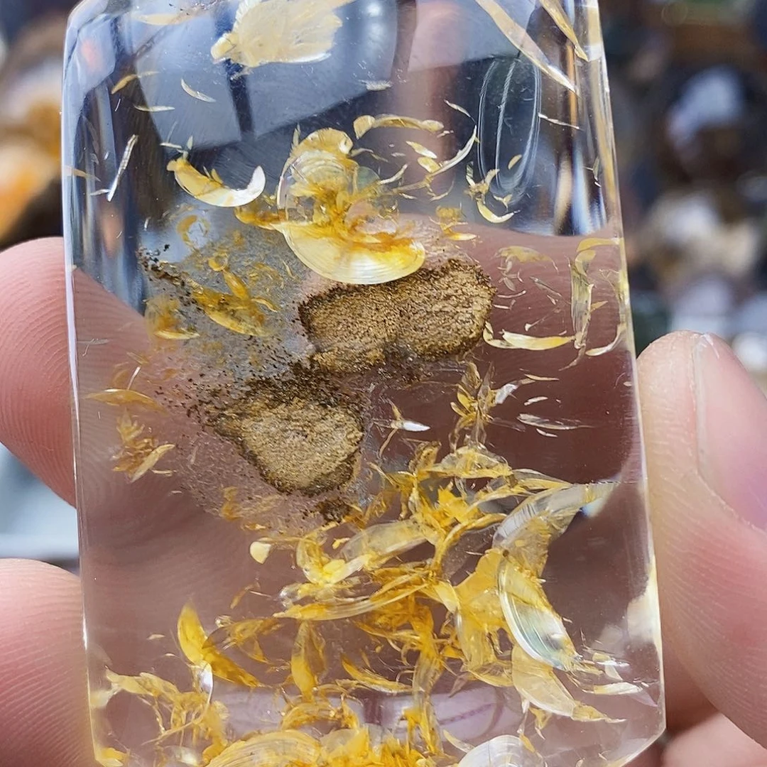 水晶天然水晶透亮光泽未镶嵌如*