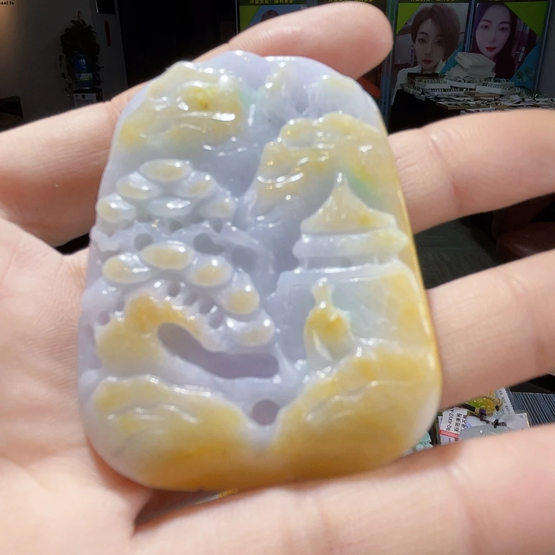 颈饰未镶嵌翡翠一