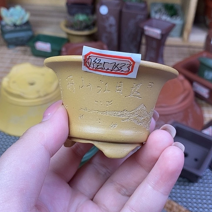 宜兴紫砂精品花盆