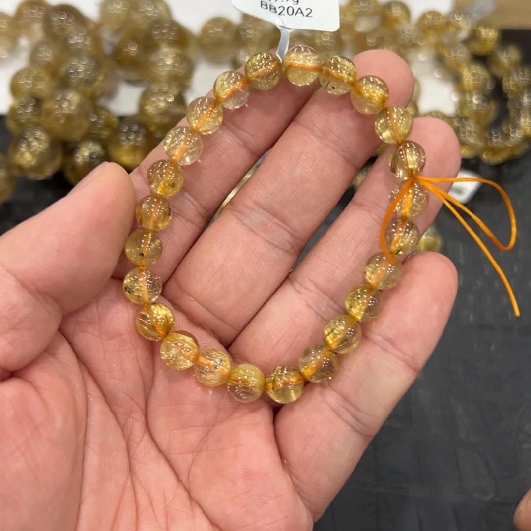 水晶手链未镶嵌b168钛晶