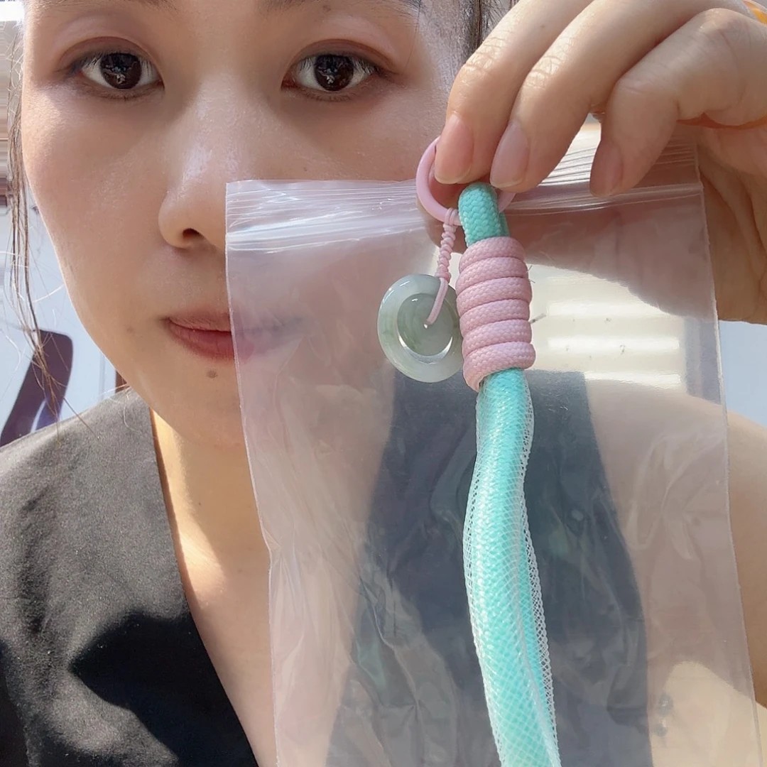 翡翠未镶嵌颈饰好运连连2