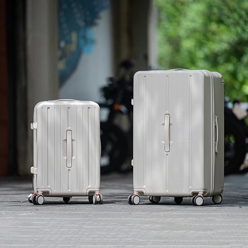 探途乐宽拉杆行李箱双层防爆拉链减震刹车三七开大容量桃皮绒内里