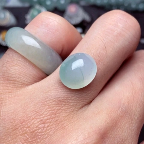 未镶嵌定制翡翠蛋面