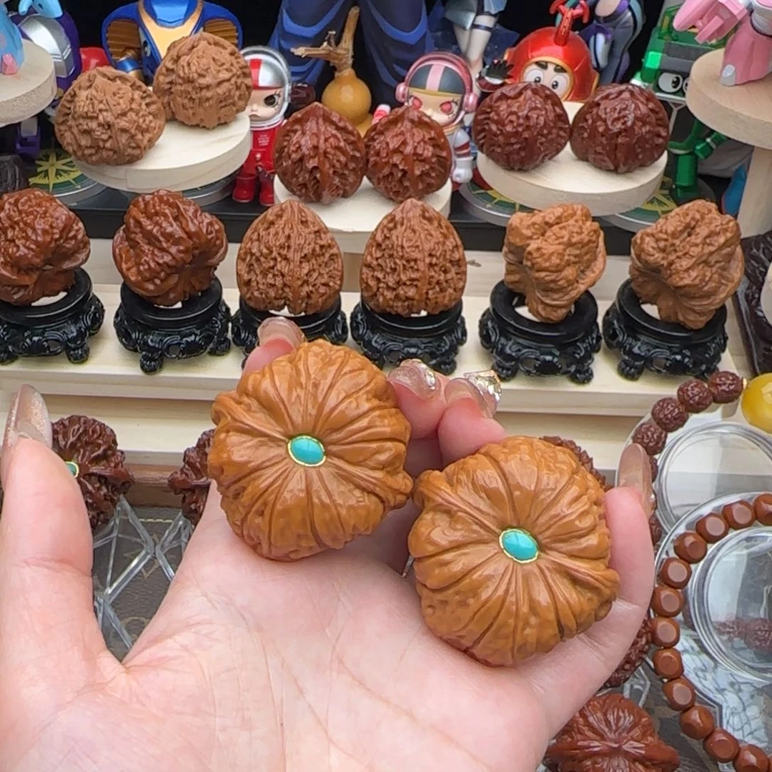 文玩核桃吊坠40全品南瓜墩