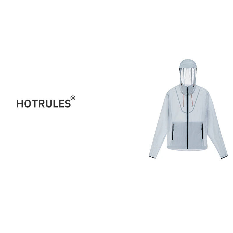 HOTRULES夏季新款冰凉情侣款防晒服开衫UPF50+防紫外线冰感防晒衣