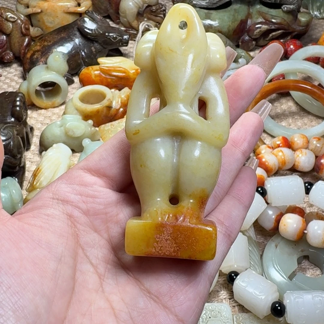 白玉菩提吊坠挂件